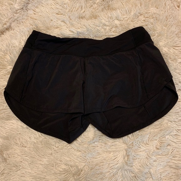 Lululemon Speed Up Shorts 4” Black - Picture 2 of 5